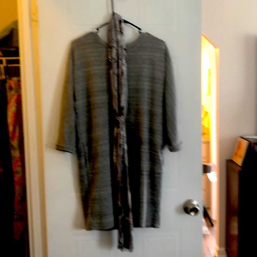 One Love Company Dress with Scarf